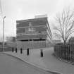 Secondary school. South block. View from SW