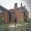 View of presbytery garden from SW