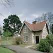 View of gate lodge