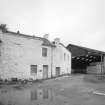 Edinburgh, West Mill Road, West Mills.
View from NE of N side of former Bonaly Dairy.