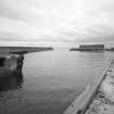 Kirkcaldy Harbour
General view from north west looking across south harbour towards south pier and entrance to harbour, with east pier to left