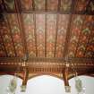 Interior. Rainy Hall detail of ceiling