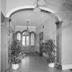 Interior.
View of entrance hall from N.