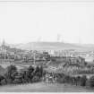 Photographic copy of aquatint. 
Title: The Town of Paisley. 
Drawn by J, Clark. Pub. by Smith & Elder