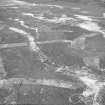 Aerial photograph of area of hut circles.