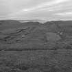 View of foundations of crew camp from E.