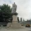 Edward VII statue by  A Drury 1914 at South. View from South