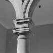 Detail of loggia column and capital