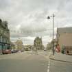 General view of NE end of High Street (North Bridge Street/Bourtree Place) from SW.