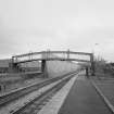 Perth, Leonard Street, General Station
Detailed view from north west of footbridge to the north of the Station, with Station partially visible in background