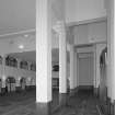 Interior. View of main hall showing pilasters