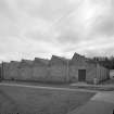 View from NW of weaving sheds.