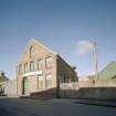 Hawick, 14 Commercial Road, Factory
View from east of east gable of two-storeyed block overlooking Commercial Road