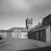 Hawick, Commercial Road, Fire Station
View from south east of south leg (right) and Commercial Road leg (centre) of station