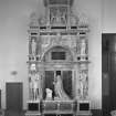 Interior.
Monument to George Home, 1st Earl of Dunbar (d.1611), view from West.