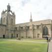 Aberdeen, King's College, Chapel.
View from courtyard to South East.