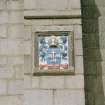 Aberdeen, King's College, Chapel.
Detail of armorial panel on East side of tower.