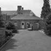 East wing of main house, view from East.