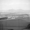 Dunion Hill excavation photograph.
View from the Dunion towards the Eildons.