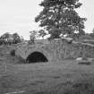 View of Queen Mary's Bridge, Rothiemay Castle, from ESE