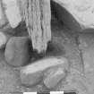Point of Cott excavation archive
Frame 11: Socket for J.E.3, half-excavated.
