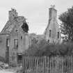 View of the remains of Manor House, Kirkland, Methil, from road.