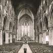 Edinburgh, Palmerston Place, St. Mary's Episcopal Cathedral.
'St Mary's Cathedral, Edinburgh' (Postcard).
Interior view.