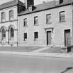 View of 22 and 24 Newtown Street, Duns, from south showing the County Welfare Office and Treasurer's Department.