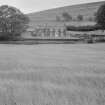 Distant view of Chapelyard House, Falkland, from north west across fields.