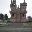 View of Mortuary Chapel, Arbroath Western cemetery.