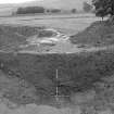 Castle of Wardhouse excavation archive
Area 1: Fully excavated inner ditch. Red granite bedrock exposed. Various views.