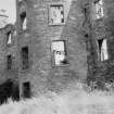 Detail of N tower, Ravenstone Castle.