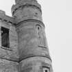 Detail of turret, Gelston Castle.