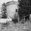 View of Glen Road dovecot, Dunblane, from west.