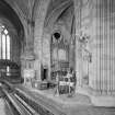 Interior.
View of chancel arch and pulpit from SE.