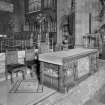 Interior.
Detail of altar in chancel from SW.