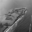 Oblique aerial view of Fort George.