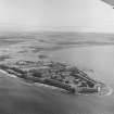 Oblique aerial view of Fort George.