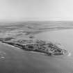 Oblique aerial view of Fort George.