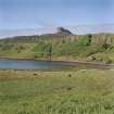 Eigg, An Sgurr, Fort. View from Kildonnan.