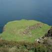 Eigg, Poll Duchaill, Fort. View from S.