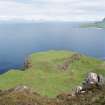 Eigg, Poll Duchaill, Fort. View from S.