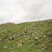 Eigg, Poll Duchaill, Fort. View of entrance from S.