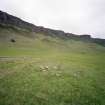 Eigg, Howlin, Hut-Circle. View from NW.