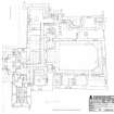 Castle of Mey: Basement floor plan