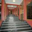 Entrance Lobby. View up staircase from south east.