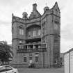 Exterior, view showing balconies. Wards 45-48