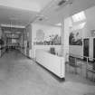 Royal Infirmary. Interior, general view of reception, waiting area.
