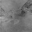 Oblique aerial view of Torr A' Chaisteil dun, Arran.
