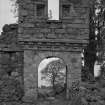 View of gateway, Harthill Castle.